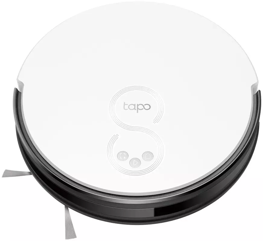 Обзор робота-пылесоса TP-Link Tapo RV10 Plus: идеальный помощник для поддержания чистоты вашего дома в белом и черном цвете.