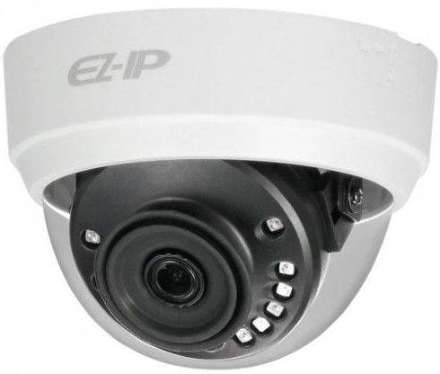 Обзор камеры видеонаблюдения Dahua EZ-IPC-D1B40P: надежная защита с фиксированным фокусом 3.6мм в белом корпусе.