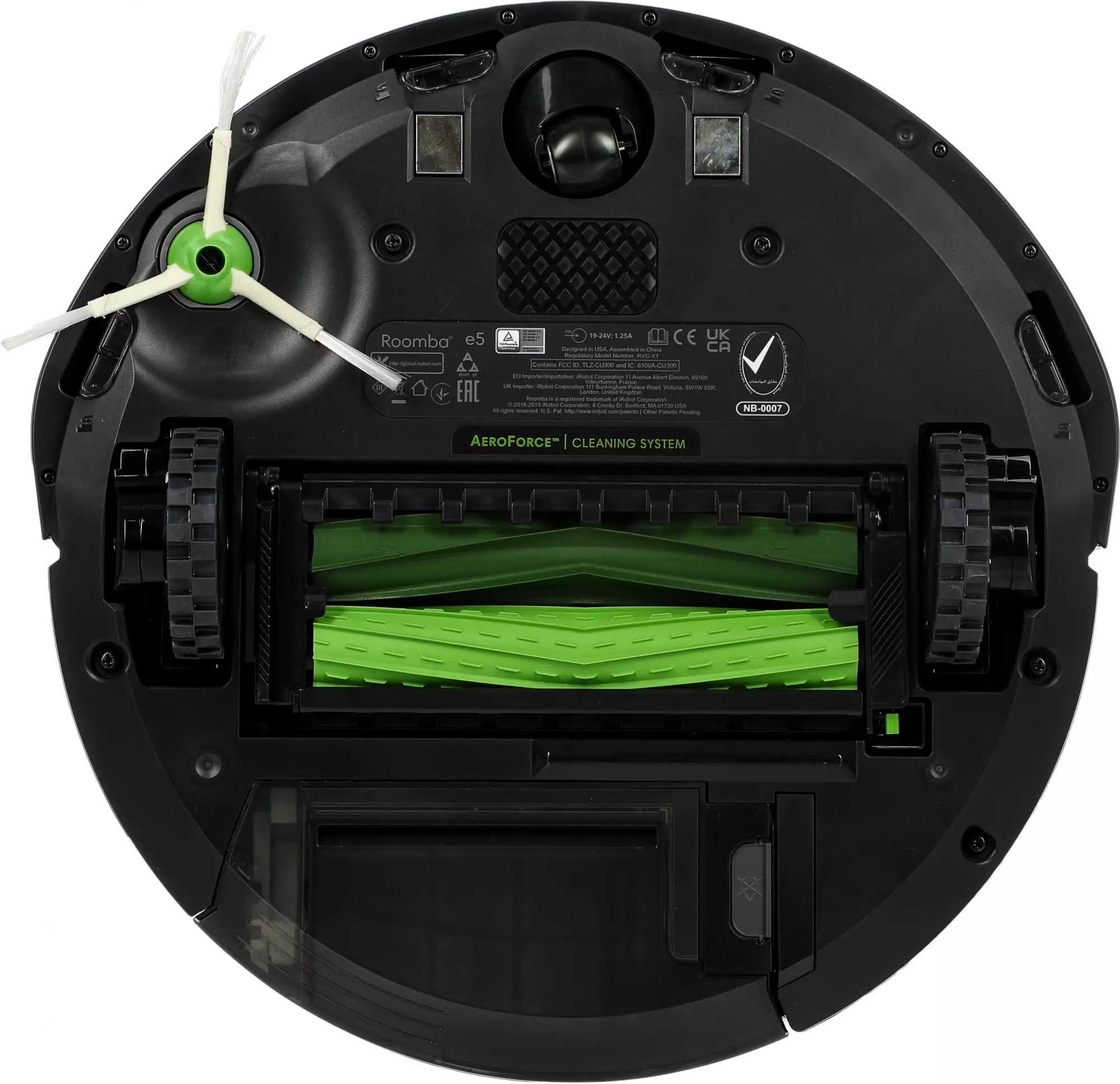 Обзор робота-пылесоса iRobot Roomba e5: надежный помощник для эффективной уборки вашего дома в сером и черном исполнении.