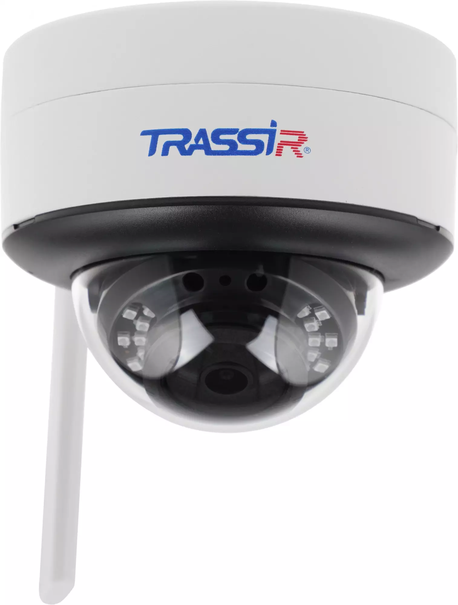 Обзор камеры видеонаблюдения Trassir TR-D3121IR2W v3: надежная защита с фиксированным фокусом 2.8мм в белом корпусе.