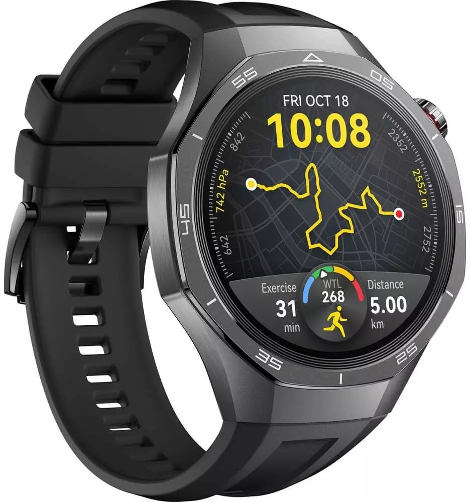 Обзор смарт-часов HUAWEI Watch GT 5 Pro Vili-B29F: флагман с титановым корпусом и продвинутыми функциями для спорта и здоровья.
