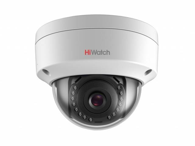 Обзор камеры видеонаблюдения HiWatch DS-I402(D)(2.8mm): надежная защита с фиксированным фокусным расстоянием 2.8мм в белом корпусе.