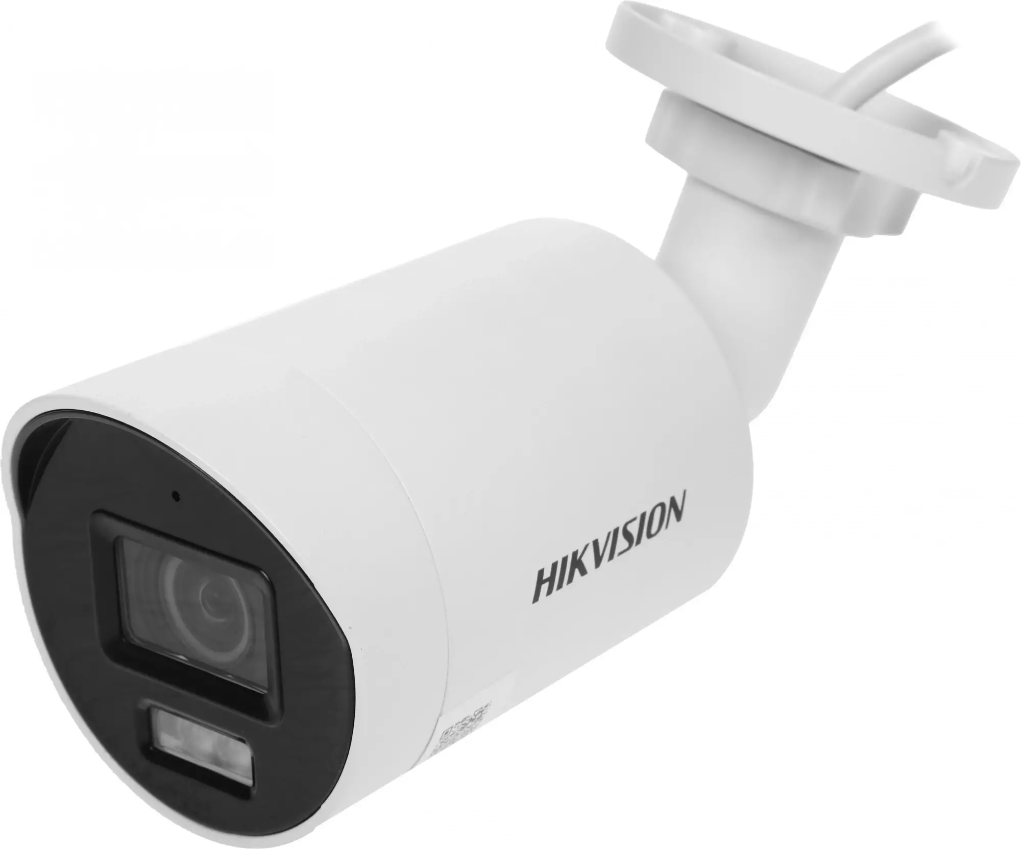 Обзор камеры видеонаблюдения Hikvision DS-2CD2087G2H-LIU: надежная защита и превосходное качество изображения в стильном сером корпусе.