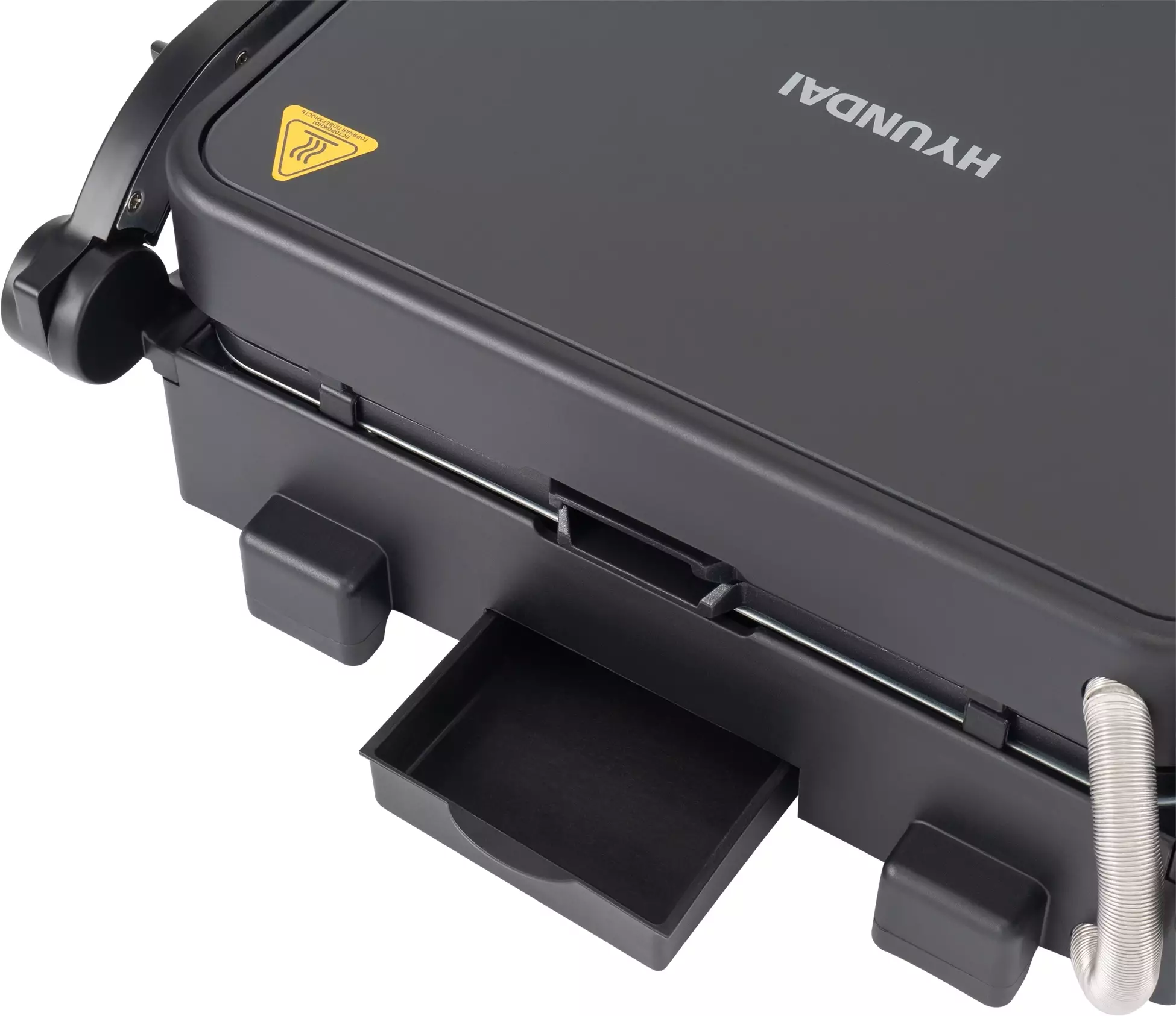 Обзор электрогриля Hyundai HYG-7001: стильный дизайн, высокая мощность и превосходные результаты приготовления блюд.