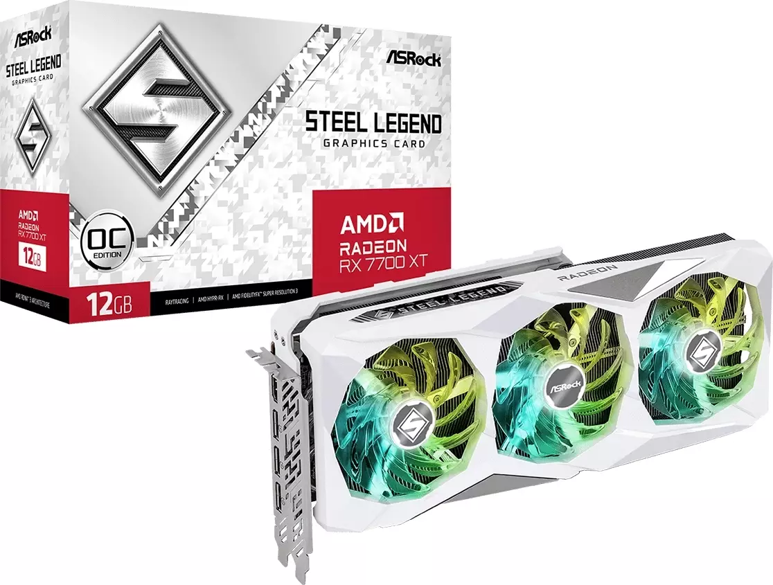 Обзор видеокарты Asrock RX7700XT SL 12GO: 12 ГБ мощи для игр и работы, стоит ли она своих денег?