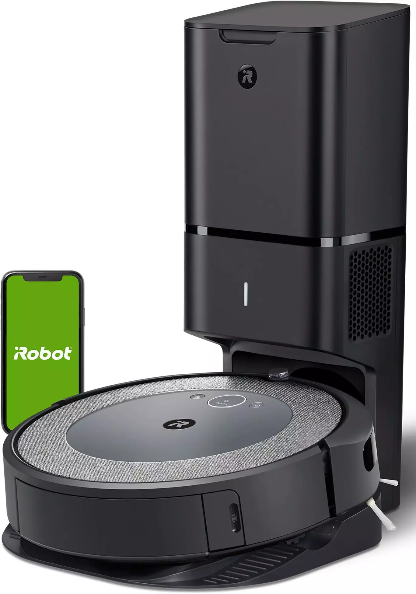 Обзор робота-пылесоса iRobot Roomba i3+: идеальный помощник для поддержания чистоты в вашем доме, серый/черный.