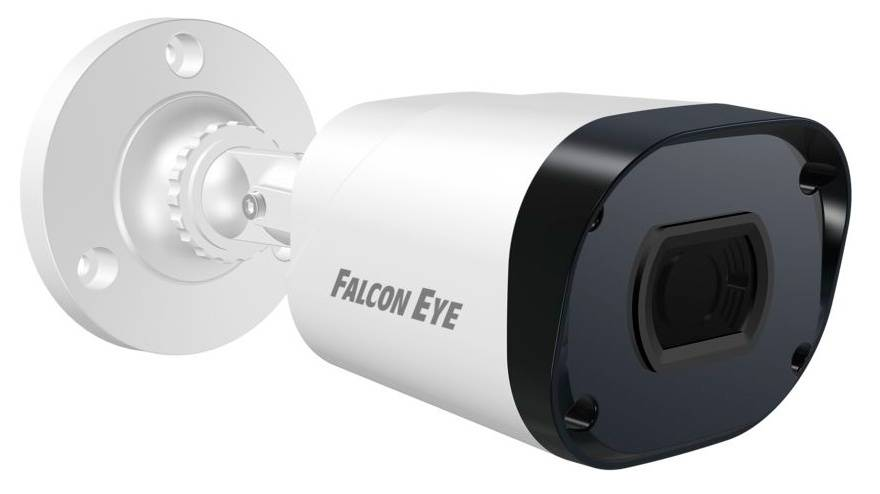 Обзор камеры видеонаблюдения Falcon Eye FE-IPC-BP2e-30p: надежная защита вашего дома и бизнеса в элегантном белом корпусе.