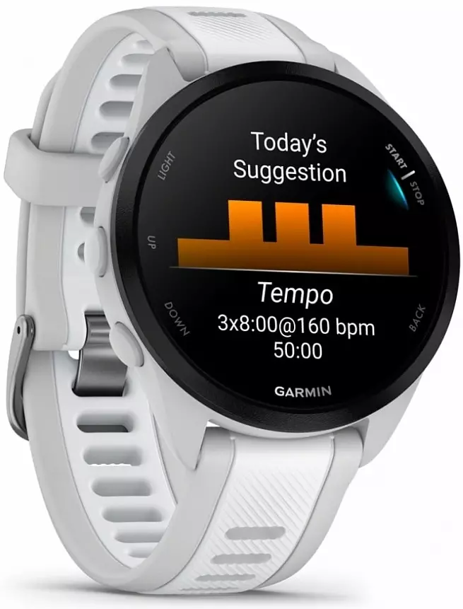 Обзор смарт-часов GARMIN Forerunner 165: идеальный выбор для начинающих и опытных бегунов, стильный дизайн и продвинутый функционал.