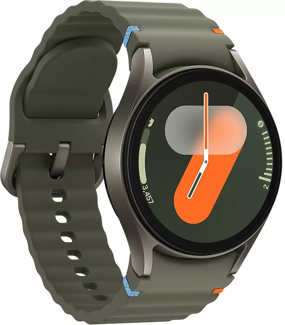 Обзор смарт-часов SAMSUNG Galaxy Watch 7 LTE: стильный дизайн, расширенные функции и возможности подключения в зеленом цвете.