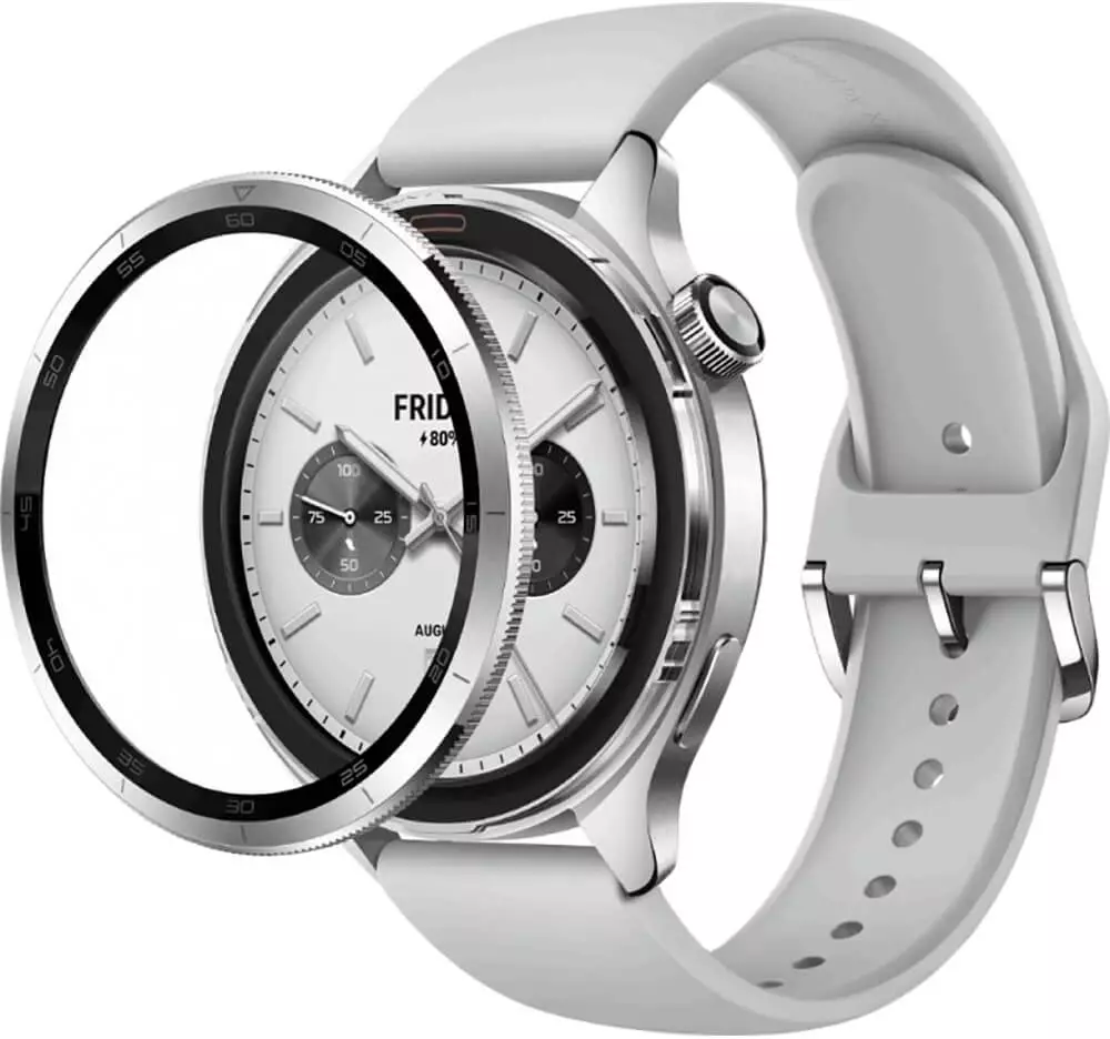 Обзор смарт-часов Xiaomi Watch S4: стильный дизайн, расширенные функции и отличная производительность в серебристом исполнении.