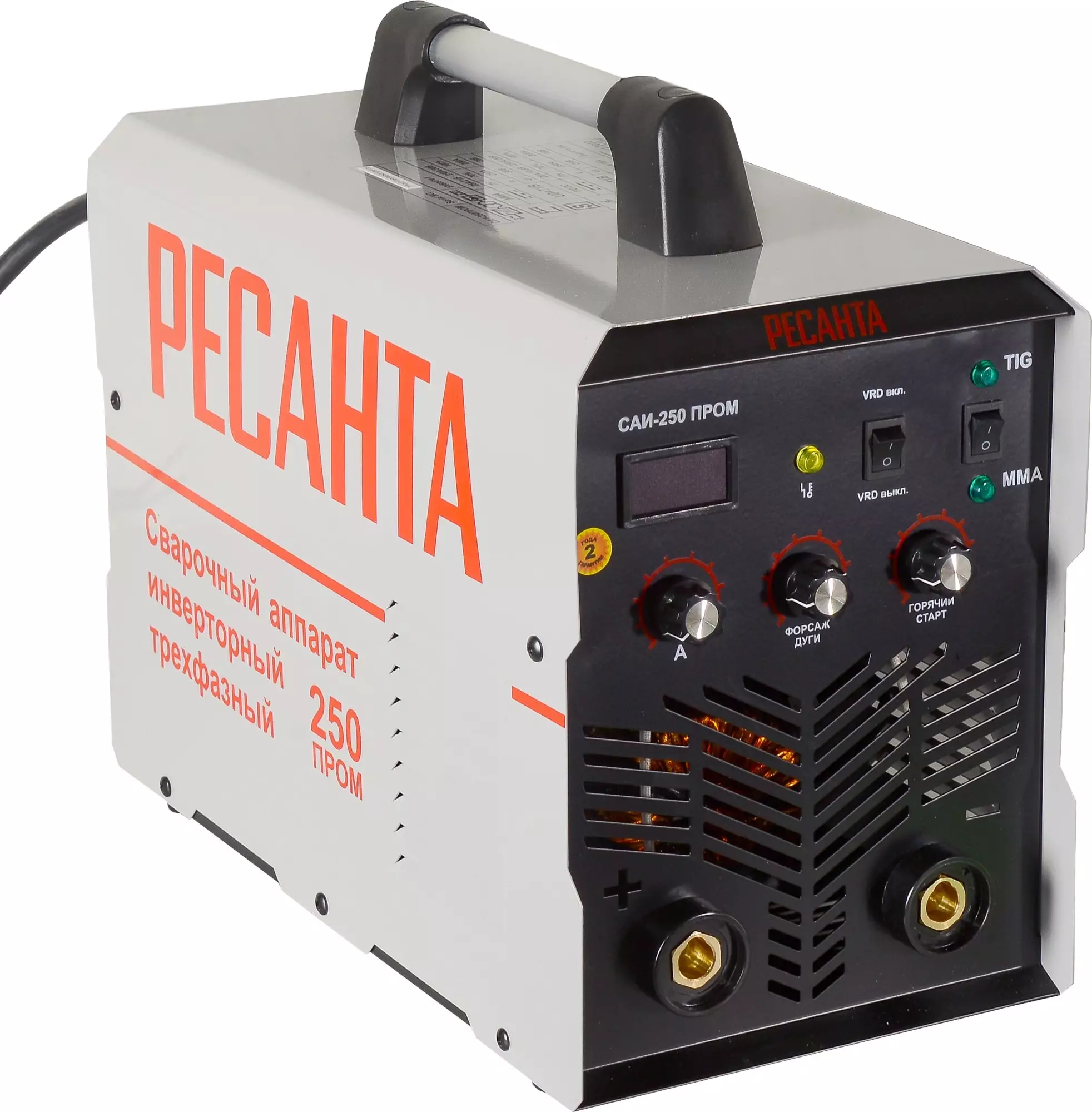 Обзор сварочного аппарата Ресанта САИ-250 ПРОМ: надежный инструмент для профессиональной сварки и требовательных пользователей.