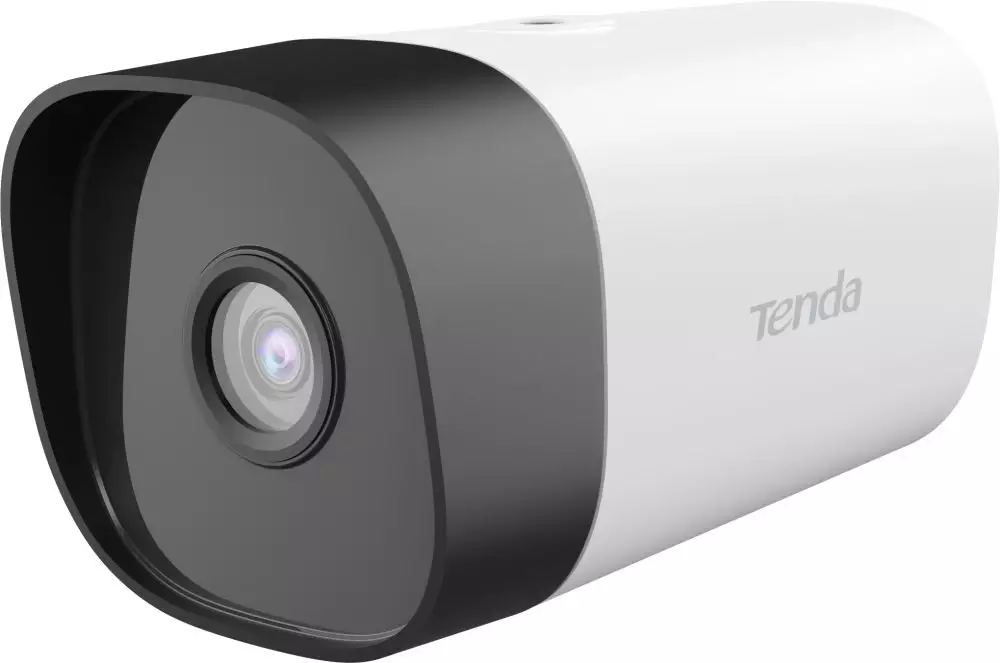 Обзор камеры видеонаблюдения Tenda IT7-PRS: надежная защита вашего дома с фиксированным фокусным расстоянием 4мм в белом корпусе.