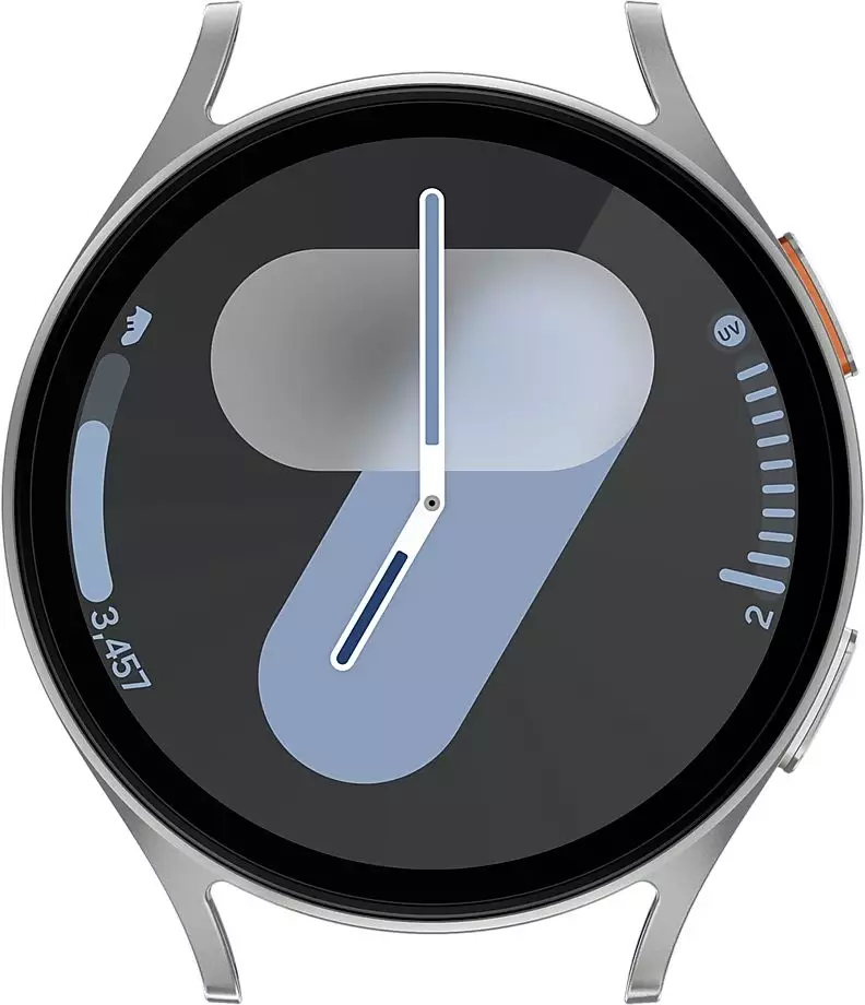 Обзор смарт-часов SAMSUNG Galaxy Watch 7 LTE: стильный дизайн, передовые функции и безупречная связь в серебристом исполнении.