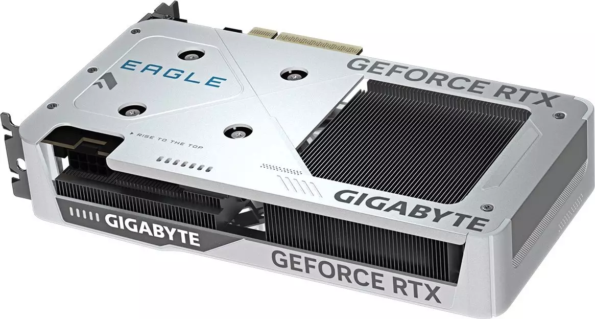 Обзор видеокарты Gigabyte GeForce RTX 3050 EAGLE OC ICE: Холодная мощь для игр и творчества в элегантном исполнении.