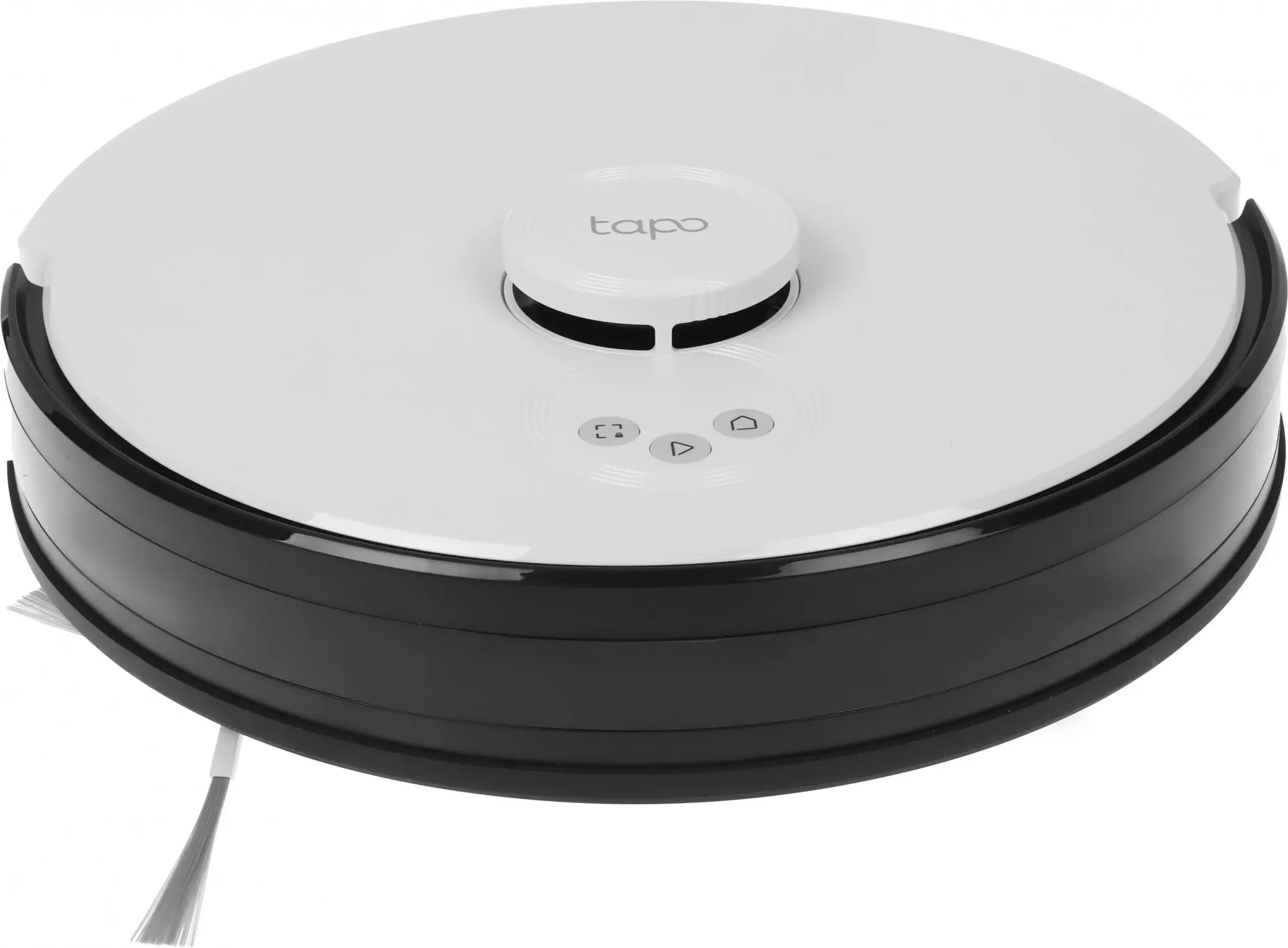 Обзор робота-пылесоса TP-Link Tapo RV30: идеальный помощник для поддержания чистоты вашего дома в белом и черном цвете.