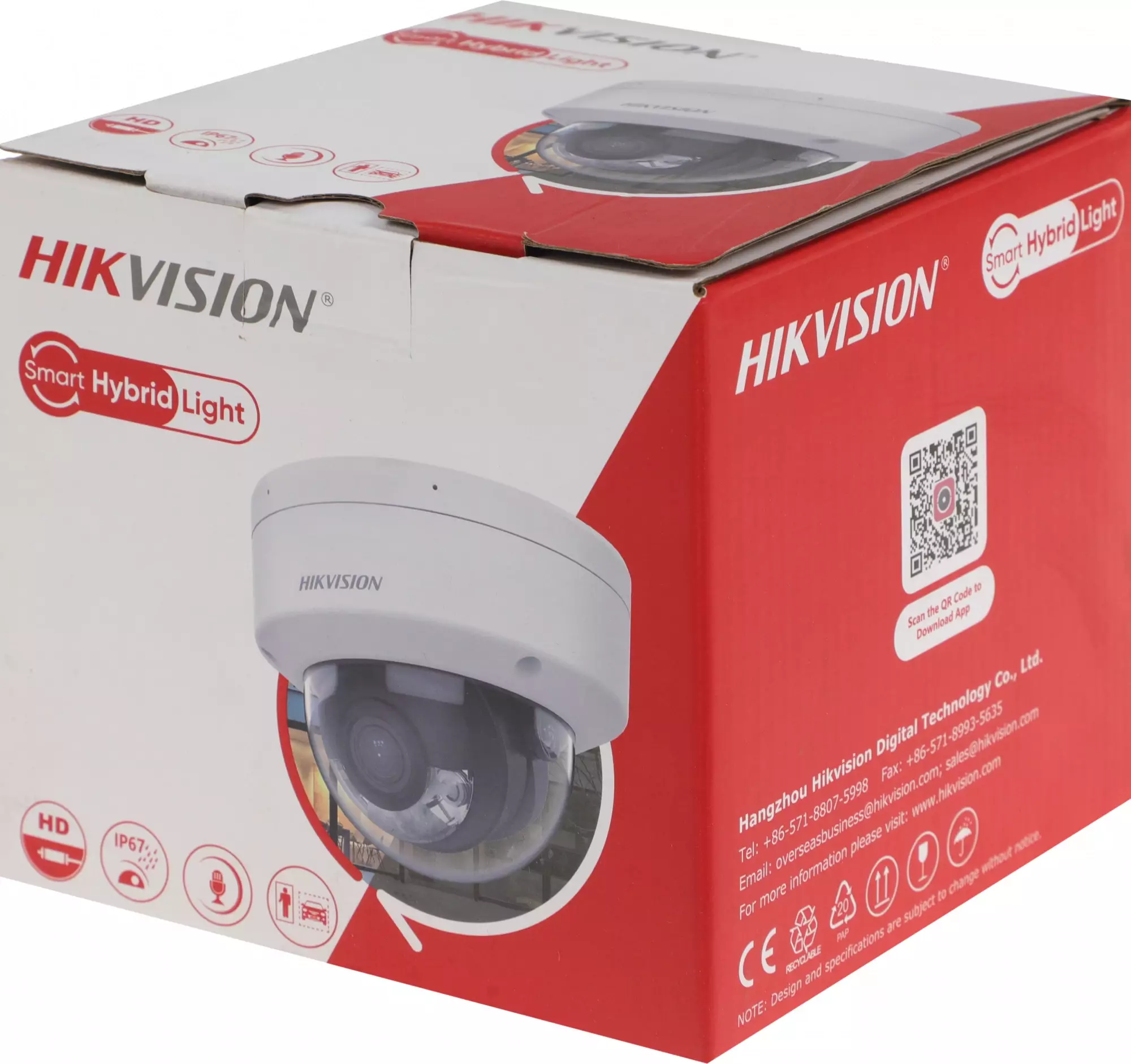 Обзор камеры видеонаблюдения Hikvision DS-2CD1123G2-LIU: надежная защита с фиксированным фокусным расстоянием 2.8мм в белом корпусе.