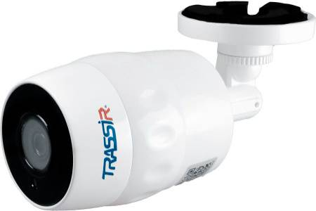 Обзор камеры видеонаблюдения Trassir TR-D2121IR3W v3: надежная защита с фиксированным фокусом 2.8мм в белом корпусе.