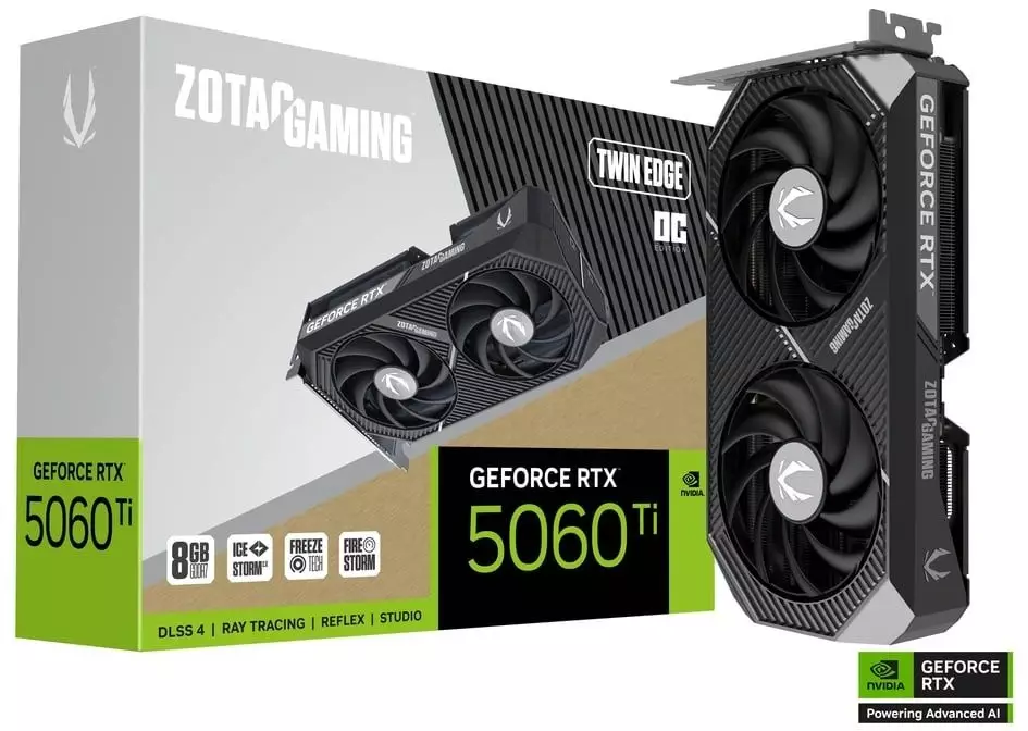 Zotac RTX 5060 Ti TWIN EDGE OC 8GB: Обзор, Тесты и Сравнение с Конкурентами - Идеальный Выбор для Геймеров?