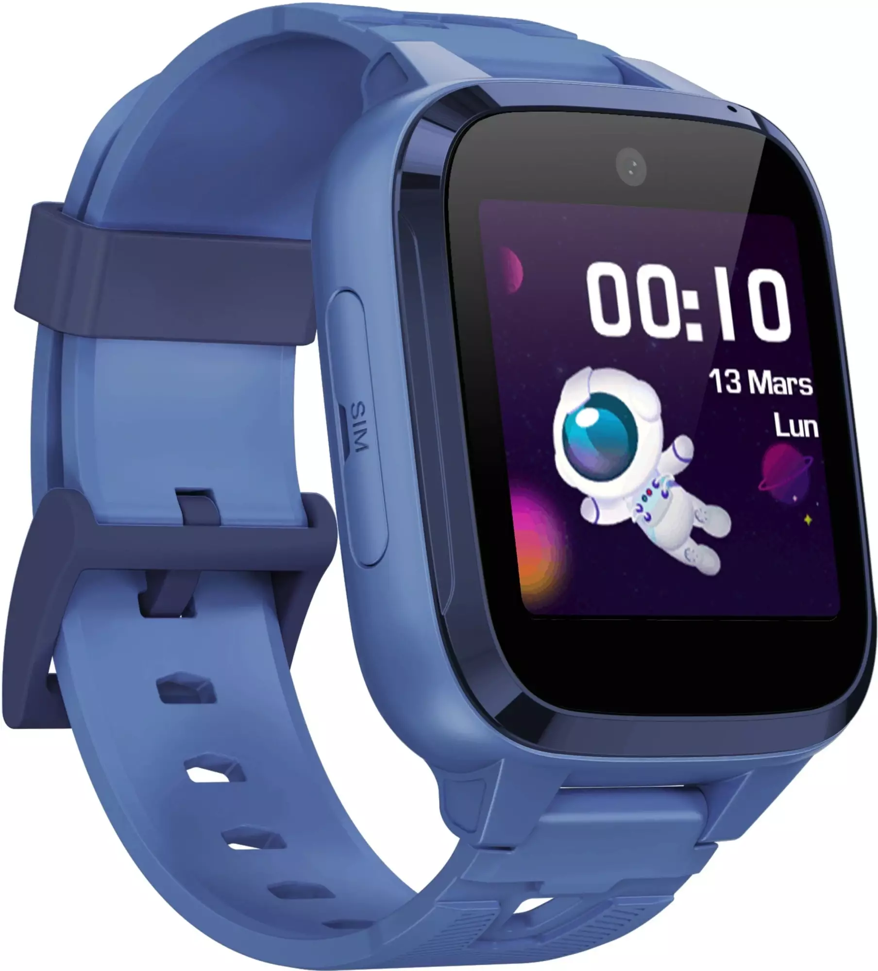 Обзор детских смарт-часов HONOR Kids Watch 4G: безопасность, связь и развлечения для вашего ребенка в стильном синем корпусе.