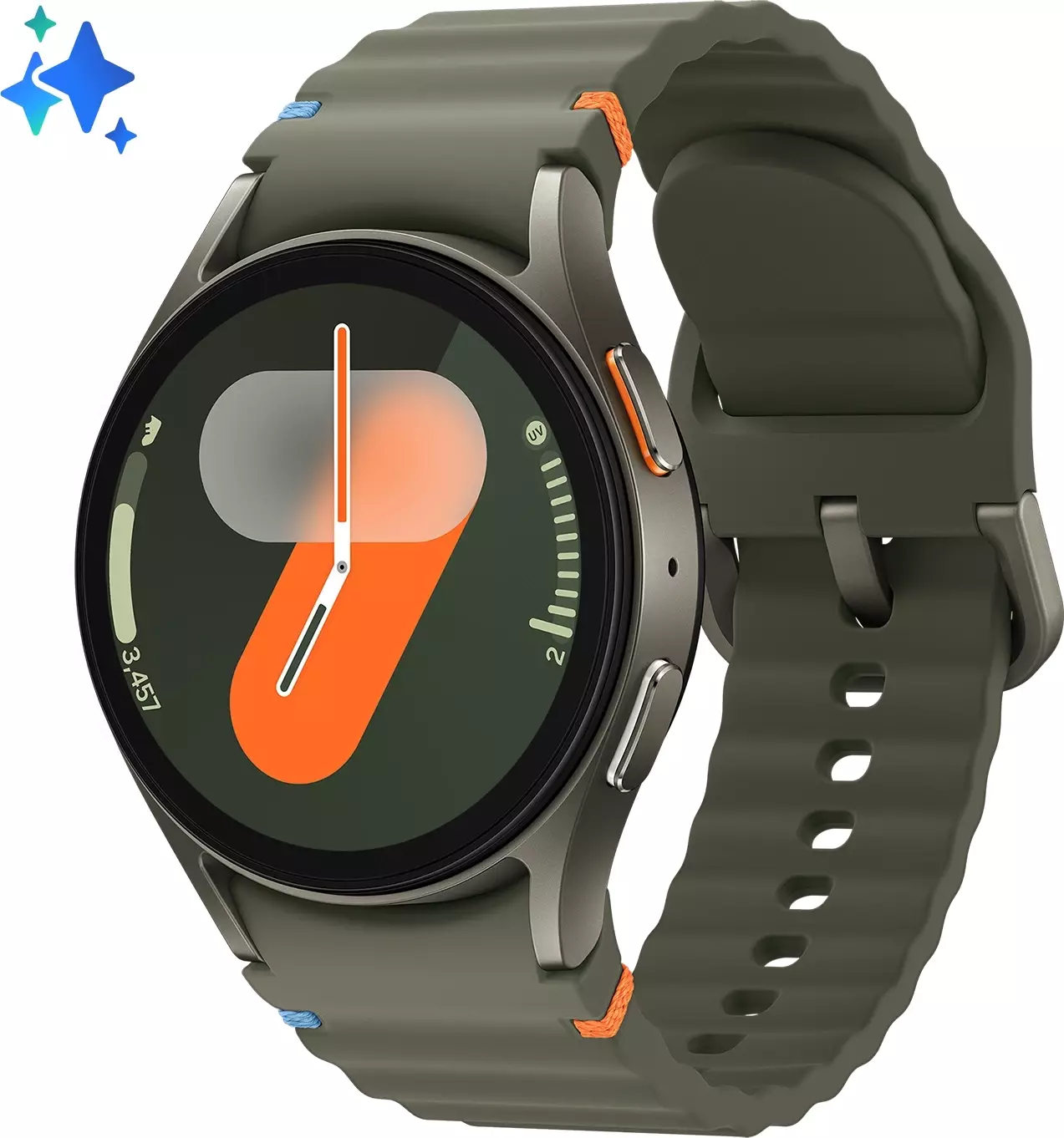 Обзор смарт-часов SAMSUNG Galaxy Watch 7 LTE: стильный дизайн, расширенные функции и возможности подключения в зеленом цвете.