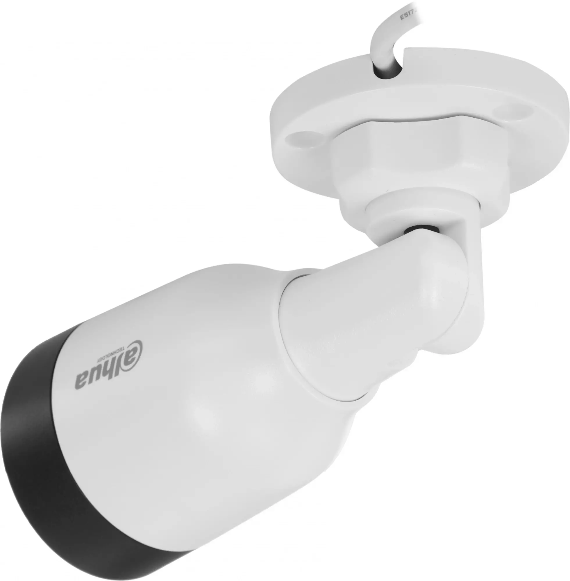 Обзор камеры видеонаблюдения Dahua DH-IPC-HFW1230S1P-0280B-S6: надежная защита с фиксированным фокусом 2.8мм в белом корпусе.