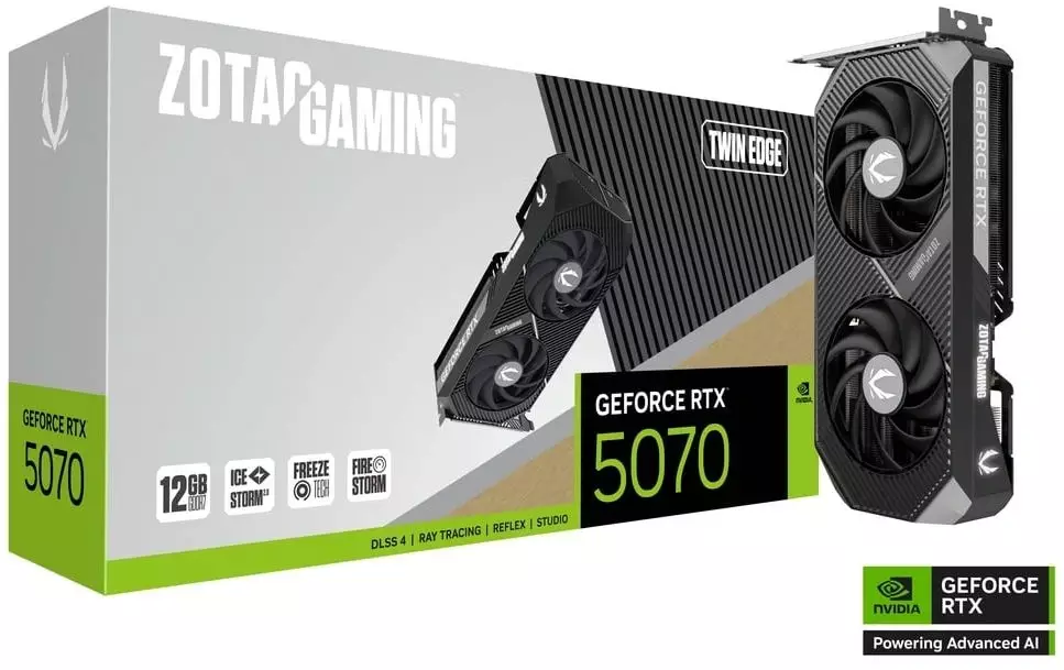 Zotac RTX 5070 TWIN EDGE: Обзор новой видеокарты с 12 ГБ памяти - стоит ли она своих денег?