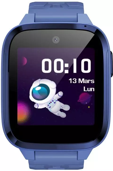 Обзор детских смарт-часов HONOR Kids Watch 4G: безопасность, связь и развлечения для вашего ребенка в стильном синем корпусе.