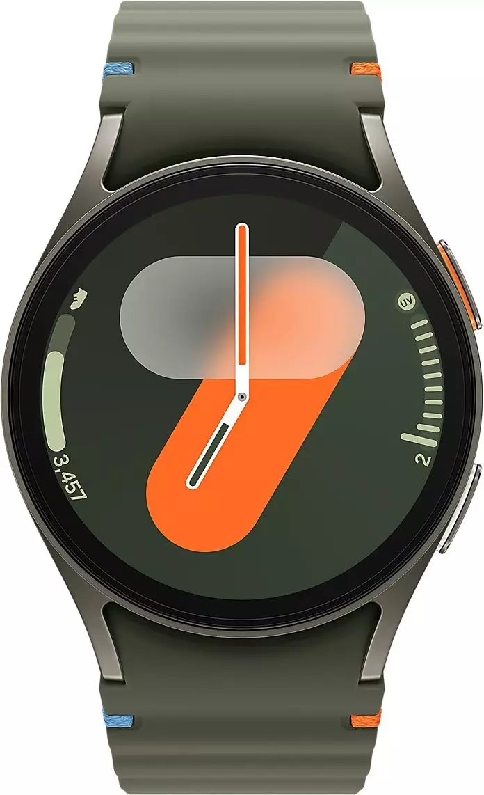 Обзор смарт-часов SAMSUNG Galaxy Watch 7 LTE: стильный дизайн, расширенные функции и возможности подключения в зеленом цвете.
