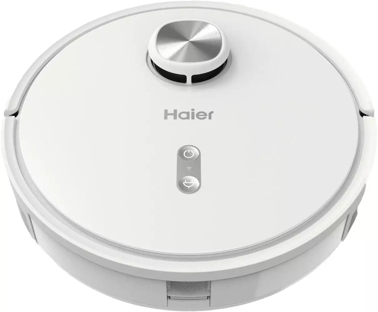 Обзор робота-пылесоса Haier HSR Care: идеальный помощник для безупречной чистоты вашего дома в белом цвете.