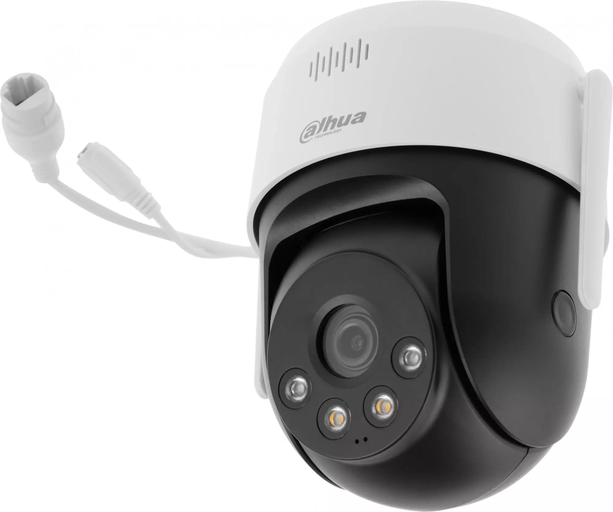 Обзор камеры видеонаблюдения Dahua DH-P5AE-PV: надежная защита с фиксированным фокусом 4мм в стильном белом корпусе.