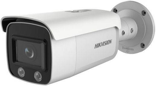 Обзор камеры видеонаблюдения Hikvision DS-2CD2T47G2-L(C)(2.8mm): надежная защита с фиксированным фокусным расстоянием 2.8мм в белом корпусе.