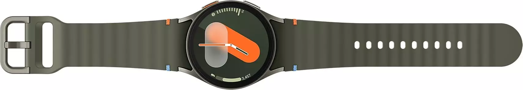 Обзор смарт-часов SAMSUNG Galaxy Watch 7 LTE: стильный дизайн, расширенные функции и возможности подключения в зеленом цвете.