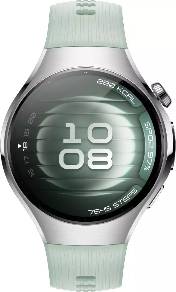 Обзор смарт-часов HUAWEI Watch 5 Soc-L19F: стильный дизайн, расширенные функции и превосходная производительность в серебристом исполнении.