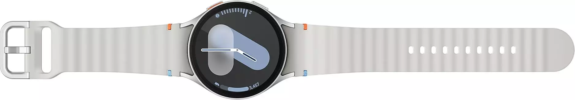 Обзор смарт-часов SAMSUNG Galaxy Watch 7 LTE: стильный дизайн, передовые функции и безупречная связь в серебристом исполнении.