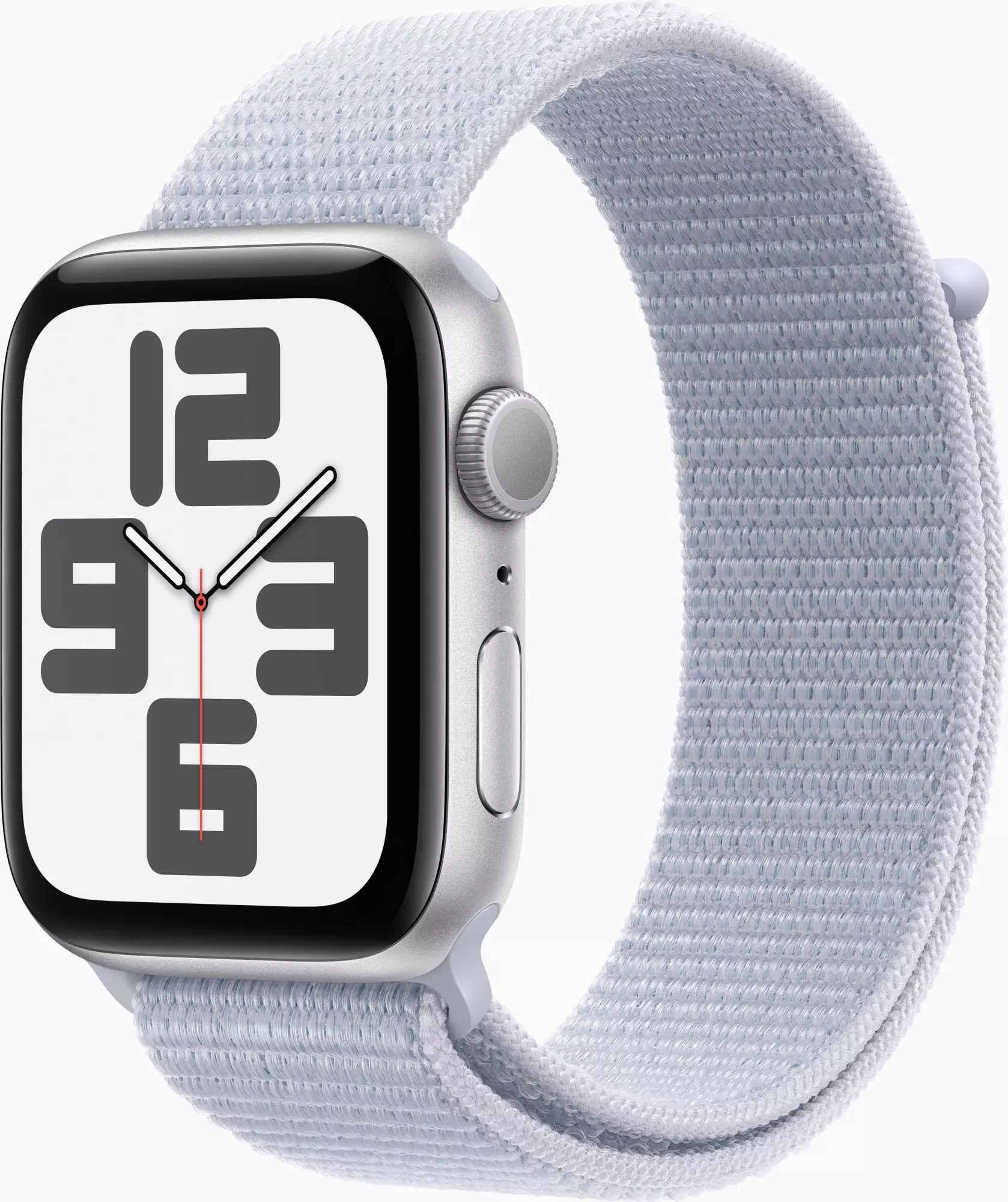 Обзор смарт-часов APPLE Watch SE 2024: стильный дизайн, расширенные функции и оптимальная производительность в серебристом корпусе.