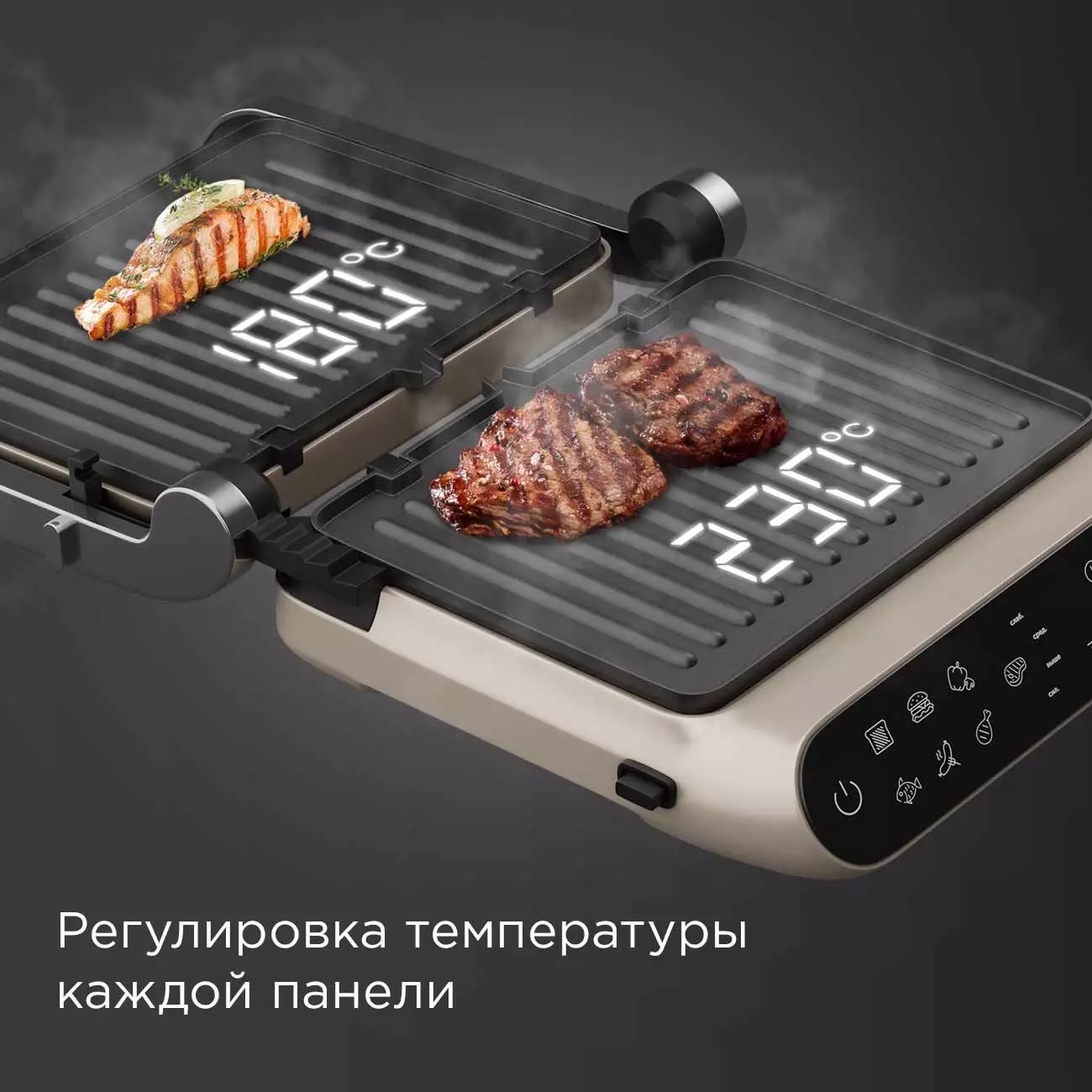 Обзор электрогриля Редмонд SteakMaster GM303: идеальный стейк и не только – готовим дома как профессионал с Редмонд GM303.