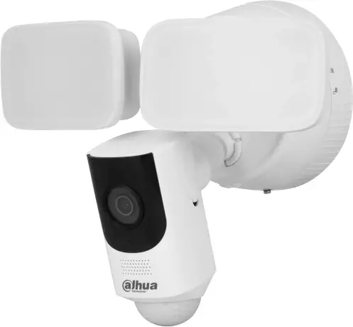 Обзор камеры видеонаблюдения Dahua DH-IPC-WL46AP-0280B: надежная защита вашего дома с углом обзора 2.8мм в стильном белом корпусе.