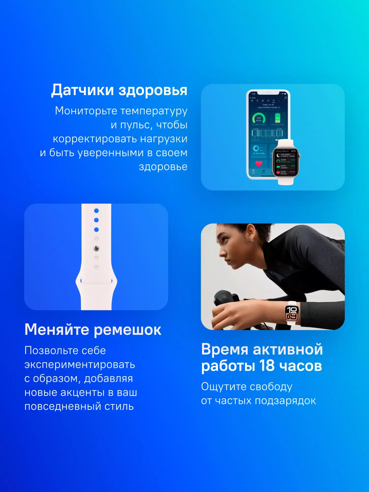Обзор смарт-часов APPLE Watch Series 10 A2997: розовое золото, инновационные функции и стильный дизайн для современной жизни.