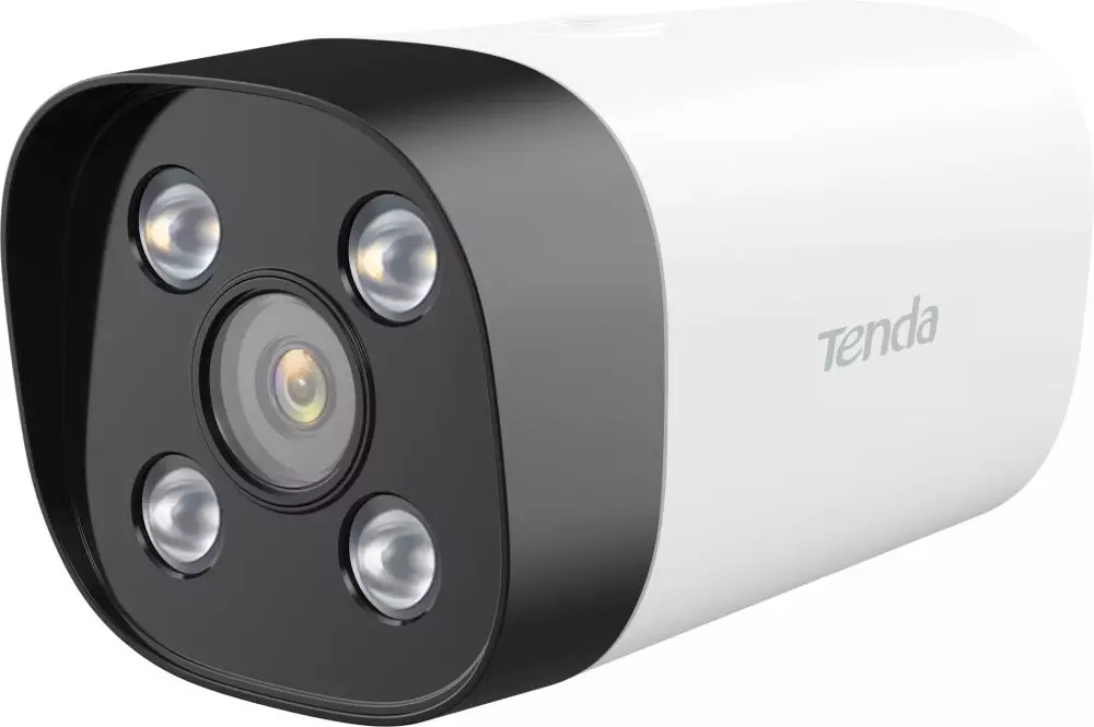 Обзор камеры видеонаблюдения Tenda IT7-PCS: надежная фиксация и превосходное качество изображения в белом исполнении. Фокусное расстояние 4мм.