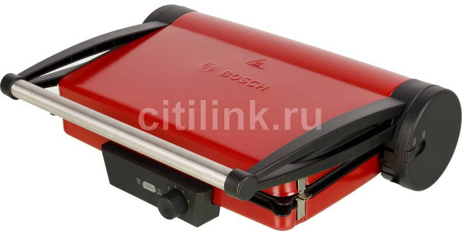 Обзор электрогриля Bosch TCG4104: многофункциональный гриль для приготовления вкусных и полезных блюд дома, красный/черный.