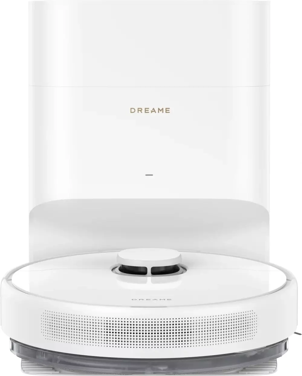 Обзор робота-пылесоса Dreame F10 Plus: идеальный помощник для безупречной чистоты вашего дома в белом исполнении.