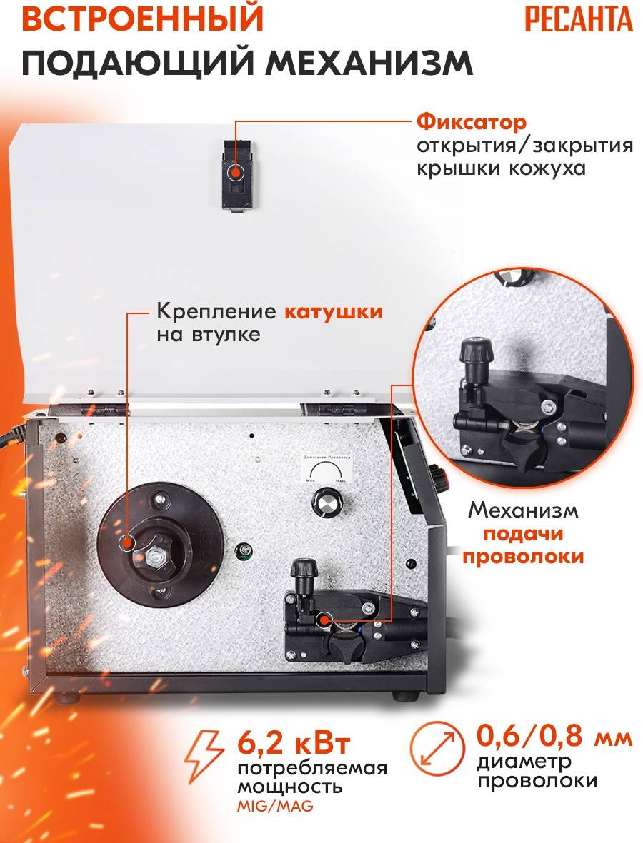 Обзор сварочного полуавтомата Ресанта САИПА-22В: надежный помощник для сварки в гараже и на производстве.