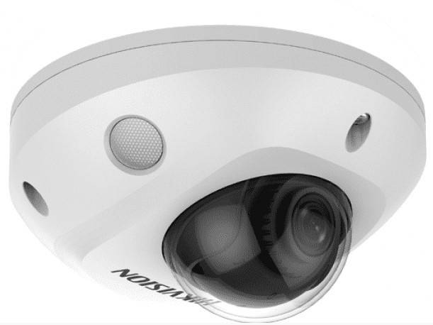 Обзор камеры видеонаблюдения Hikvision DS-2CD2523G2-IS (2.8mm): надежная фиксация событий с фиксированным фокусным расстоянием 2.8мм в белом корпусе.