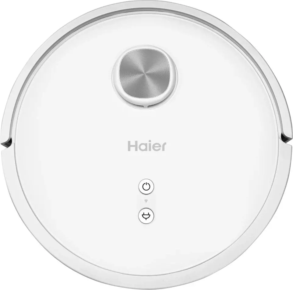 Обзор робота-пылесоса Haier HSR Care: идеальный помощник для безупречной чистоты вашего дома в белом цвете.