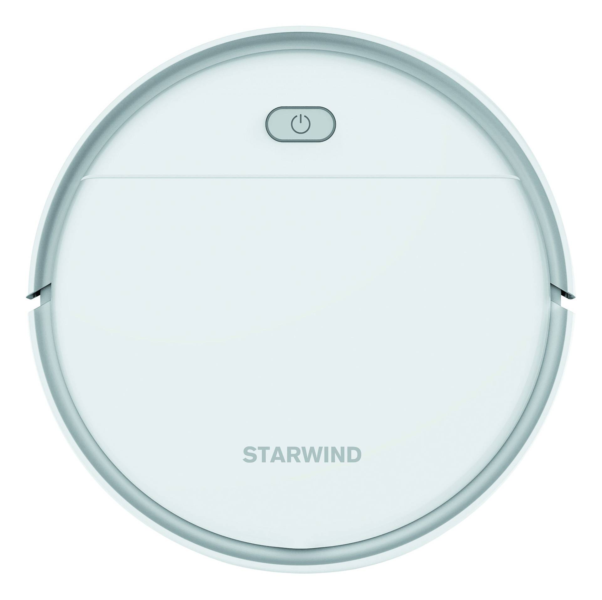 Обзор робота-пылесоса Starwind SRV3955: идеальный помощник для поддержания чистоты вашего дома в белом цвете.