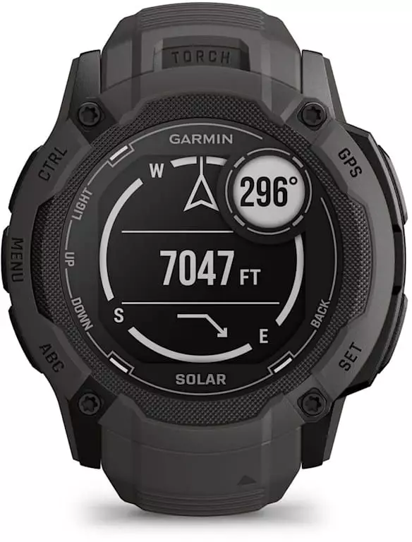 Обзор смарт-часов GARMIN Instinct 2X Solar: надежный спутник для экстремальных приключений и активного образа жизни в черном исполнении
