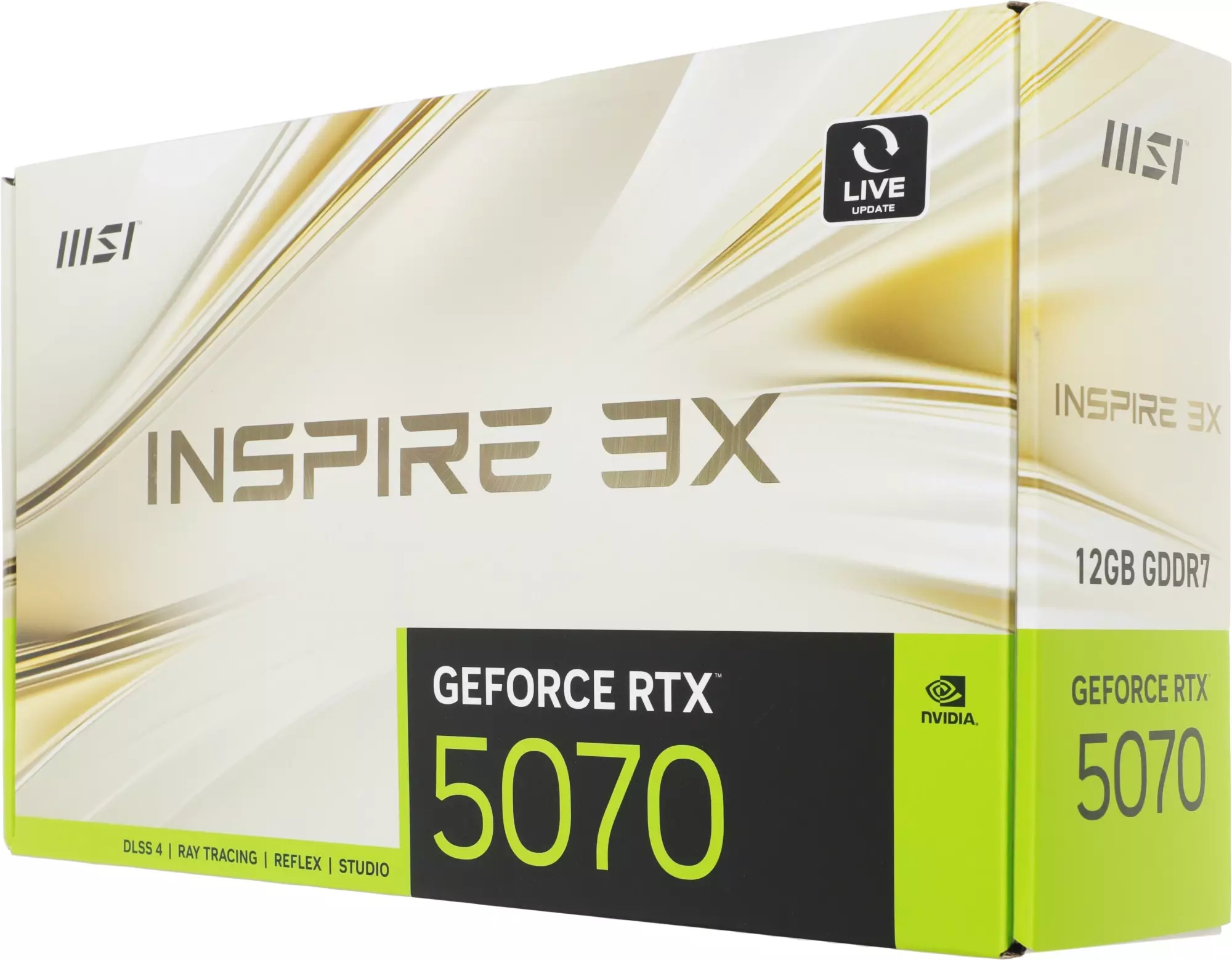 MSI RTX 5070 12G INSPIRE 3X: Обзор, Тестирование и Анализ Производительности Новейшей Видеокарты для Игр и Профессиональных Задач
