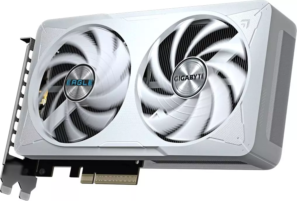 Обзор видеокарты Gigabyte GeForce RTX 3050 EAGLE OC ICE: Холодная мощь для игр и творчества в элегантном исполнении.