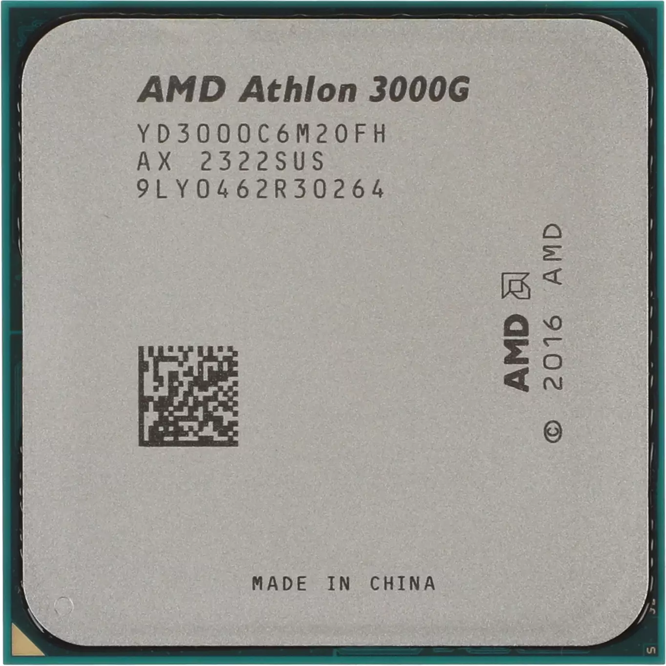 Обзор процессора AMD Athlon 3000G: характеристики, производительность и тесты бюджетного решения для сокета AM4