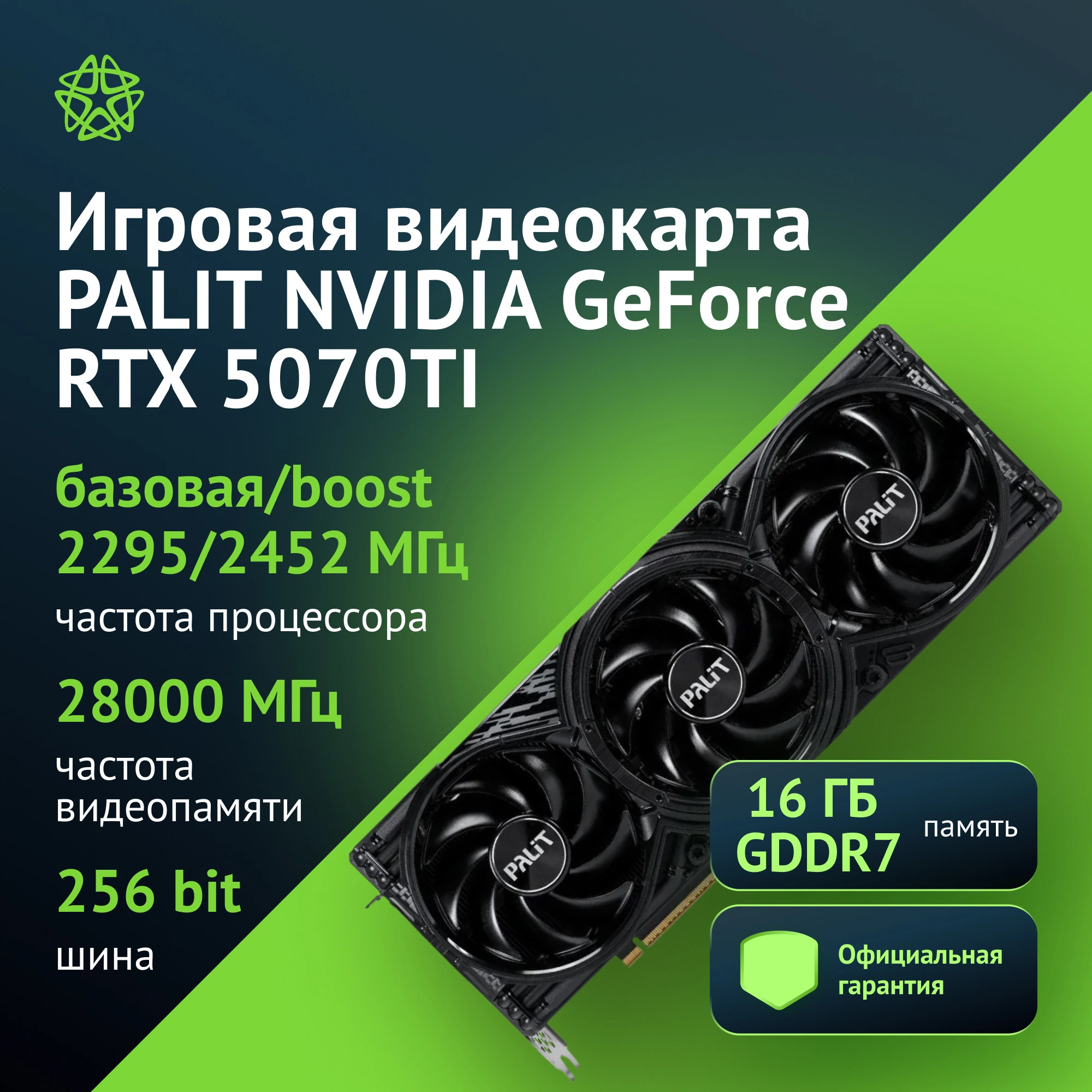 Palit RTX 5070 Ti GamingPro: Обзор, Тестирование и Анализ Производительности Новейшей Видеокарты с 16 ГБ Памяти для Игр и Работы